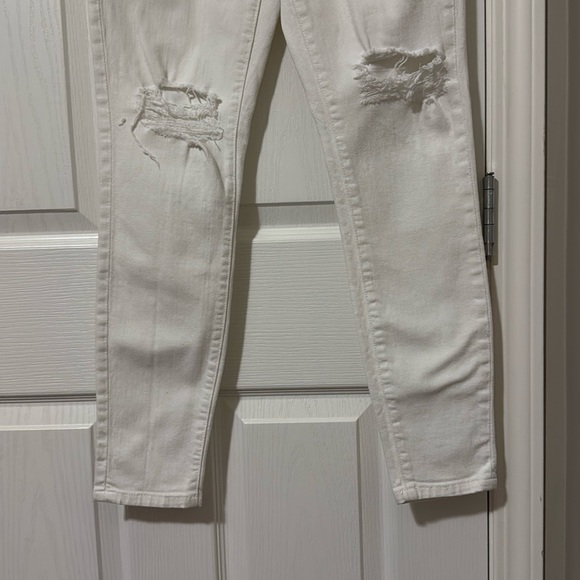 CURRENT/ELLIOT The Super High Waist Stiletto Salty Destroy - Picture 4 of 9